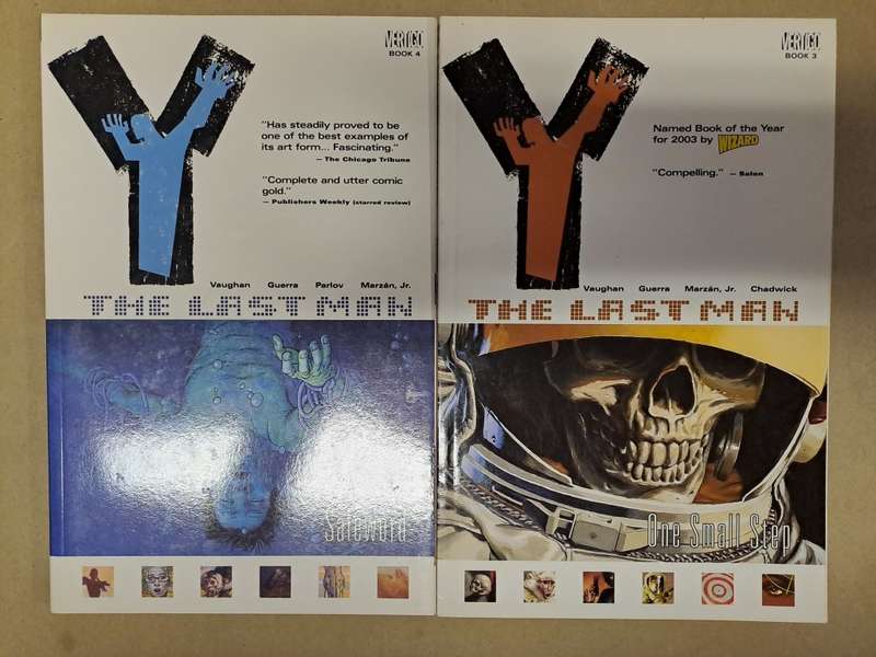 Y the last man - 10 Graphic Novels