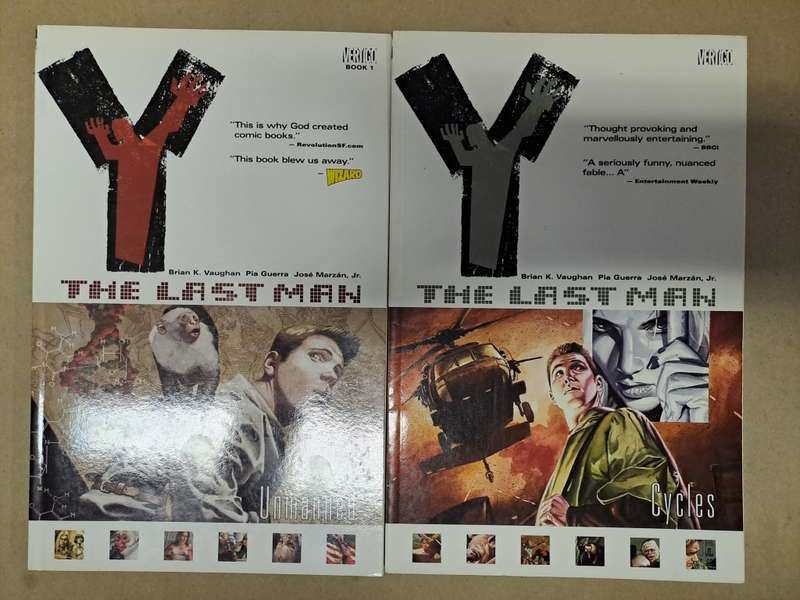 Y the last man - 10 Graphic Novels