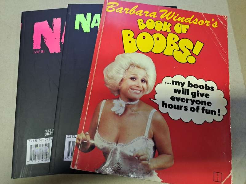 Naked & Book of boobs
