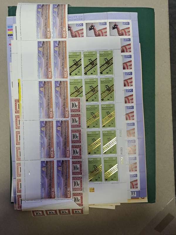 5.4.3 Republic of South Africa stamps and sheets - Final reduced price