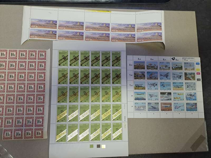 5.4.3 Republic of South Africa stamps and sheets - Final reduced price