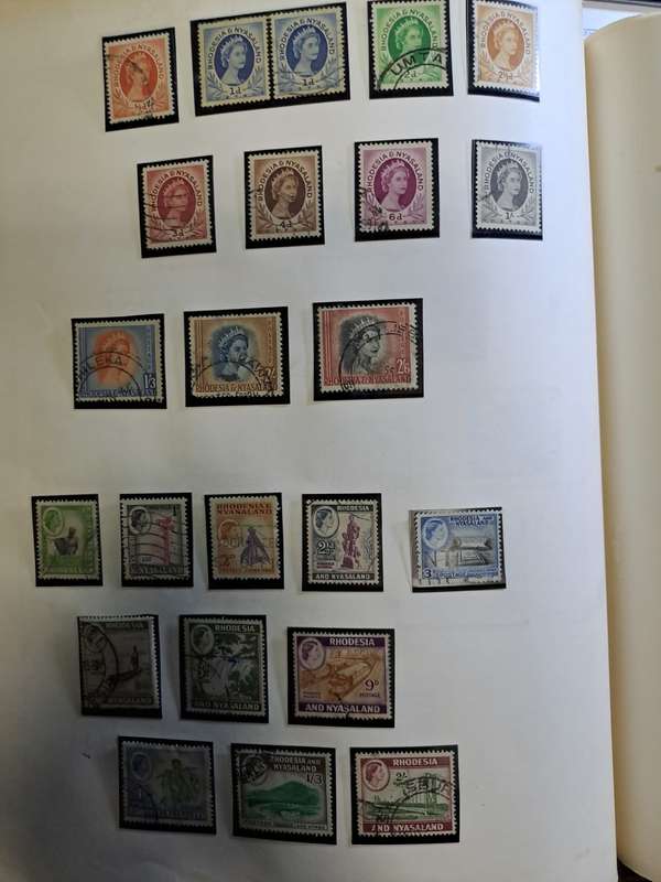 4.5 Rhodesias - Preprinted album and stamps - Final reduced price