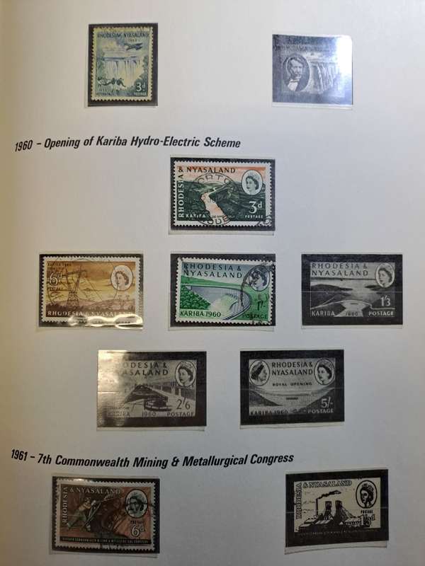 4.5 Rhodesias - Preprinted album and stamps - Final reduced price