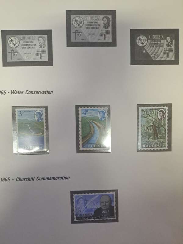 4.5 Rhodesias - Preprinted album and stamps - Final reduced price