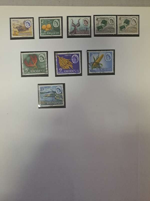 4.5 Rhodesias - Preprinted album and stamps - Final reduced price