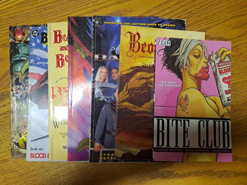 7 Graphic Novels - Bite Club - Badrock/Wolverine - Final Reduced price