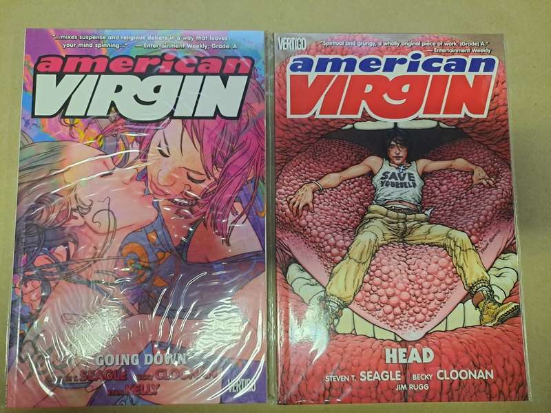 American Virgin - 2 Graphic Novels - Reduced price