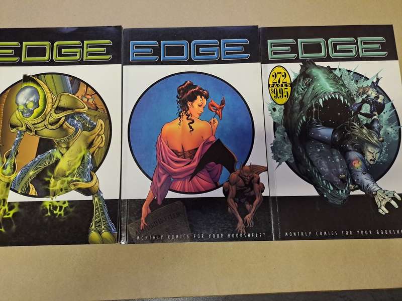 Edge - 3 Graphic Novels - Reduced price