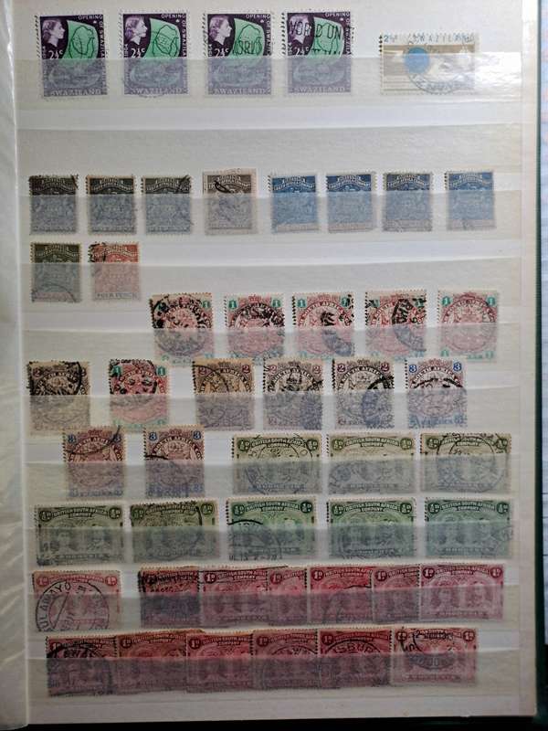 6.5 Basutoland - Bechuanaland - Swaziland - BSAC - High Catalogue Value - Final reduced price