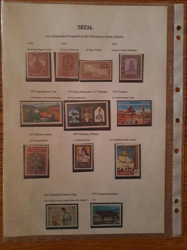 Mint stamps - World