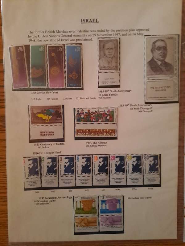 Mint stamps - World
