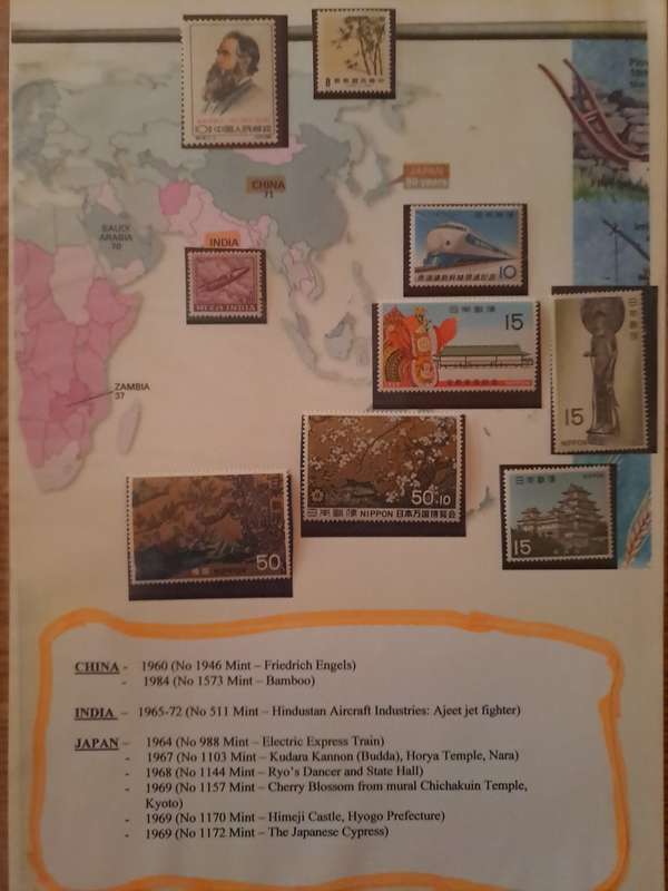 Mint stamps - World