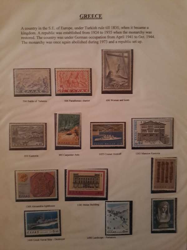 Mint stamps - World