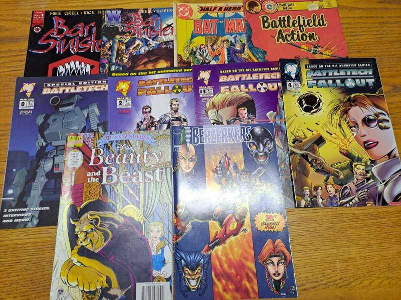 130 Comics - Clearance auction