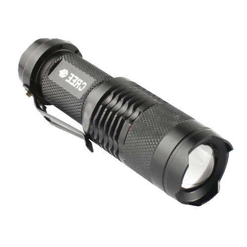 Ultrafire CREE 300lm 7W Mini LED Flashlight Torch Adjustable Focus Zoom