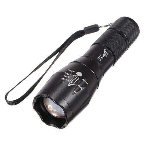 Ultrafire CREE 1600lm 8W LED Flashlight Torch Adjustable Focus Zoom