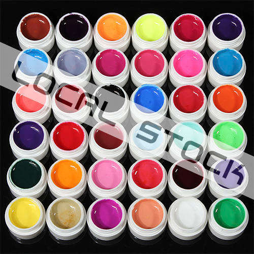 *LOCAL STOCK* 36 Pure Colours Cover UV Gel Color Kit for Nails