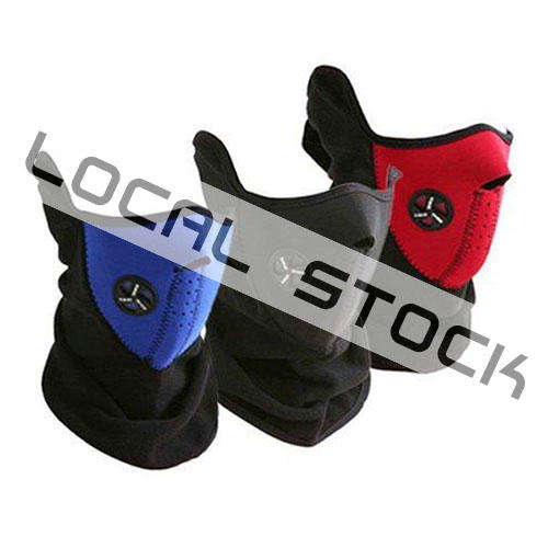 *LOCAL STOCK* Motorcycle Bike Breathable Face Mask