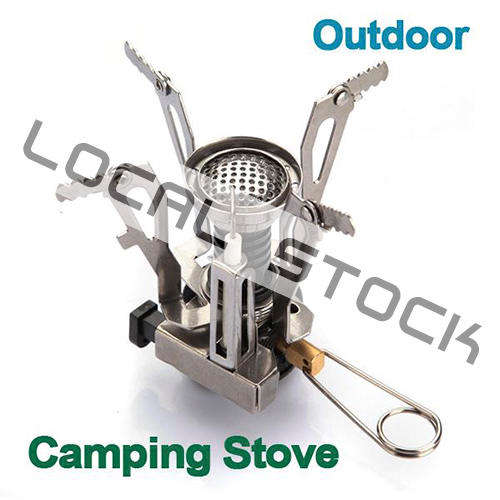 Outdoor Portable Ultra Mini Stainless Steel Camping Gas Stove
