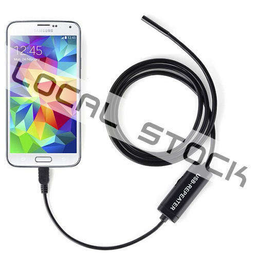 *LOCAL STOCK* 1M 7mm Lens LED USB Waterproof Endoscope Borescope Tube Camera