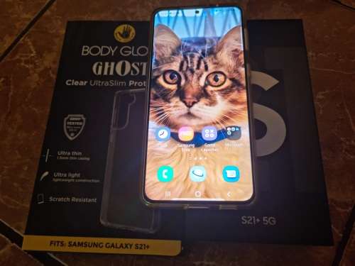 Samsung Galaxy S21 Plus 256GB | 8GB | 5G - Silver + Body Glove Cover Free (Late Listing)