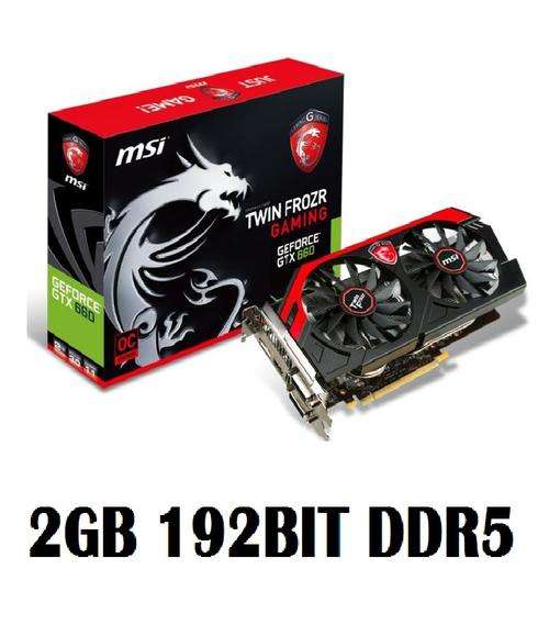 MSI N660 GAMING 2GD5/OC - nVidia GeForce GTX 660 2GB 192BIT DDR5 Graphics Card (NEW + FREE SHIPPING)