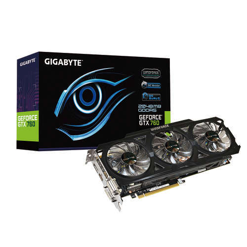Gigabyte GV-N760OC-2GD 2GB 256BIT DDR5 Graphics Card - Still under 3yr Warranty - Only 6 Months old!