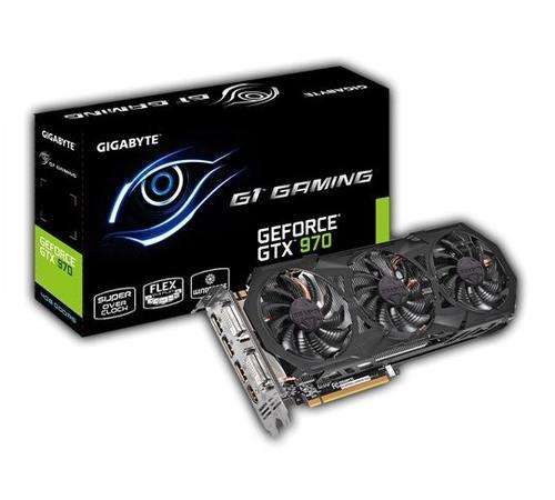 LIMITED STOCK - Gigabyte nVidia GeForce GTX970 G1 Gaming 4GB DDR5 256-Bit Graphics Card