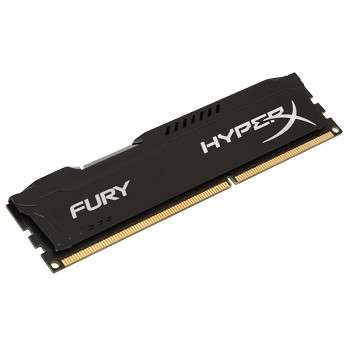 Kingston 4GB HyperX Fury DDR3-1600MHz - Black