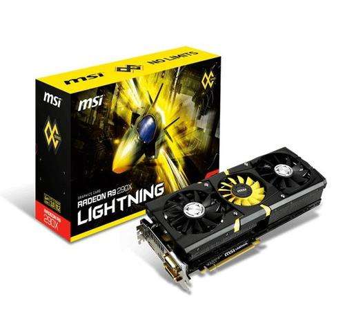 MSI Radeon R9 290X Lightning 4GB DDR5 512-Bit Graphics Card
