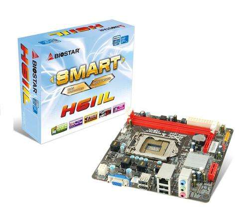 Biostar Intel H61IL Mini-ITX Socket 1155 Motherboard