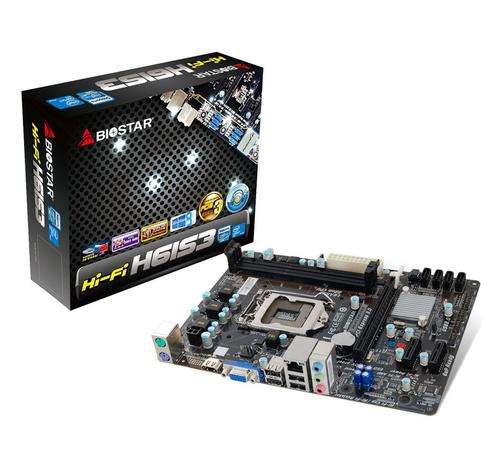 Biostar Intel H61S3 Micro-ATX Socket 1155 Motherboard