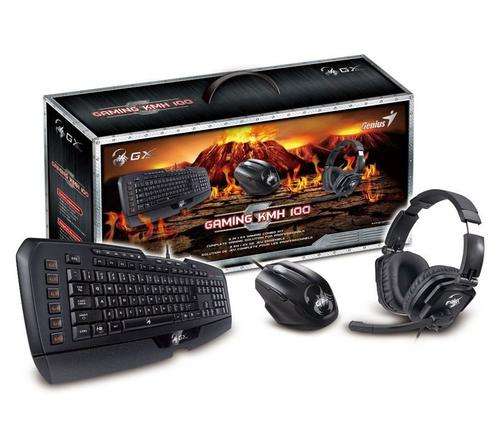 Genius GX Gaming Combo - Keyboard, Mouse & Headset (New)