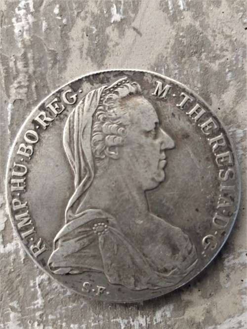 1780 AUSTRIA SILVER 1 THALER