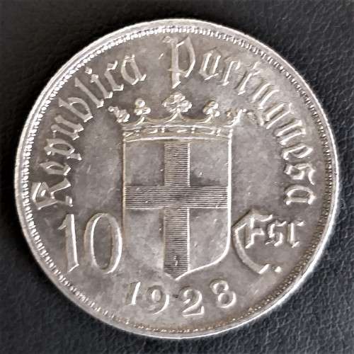 1928  10 ESCUDOS:  BATTLE OF OURIQUE 1139  KM#579