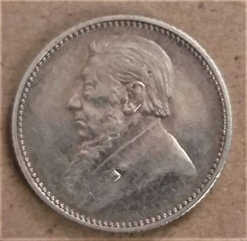 1897 ZAR SIXPENCE
