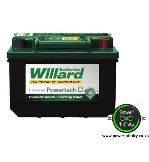 Willard Car Battery - 650 (Brand New)