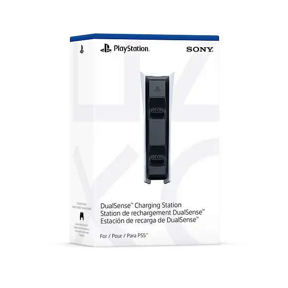 Playstation 5 Dualsense Controller Charging Station - Glacier White (Brand New - 12 Month Warranty)