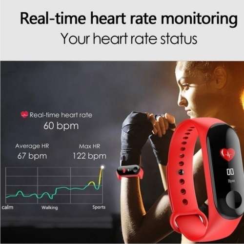 Color Screen Smart Watch Waterproof Sport Bracelet