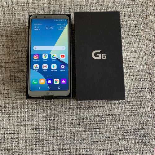 LG G6 Platinum-BROKEN SIM READER