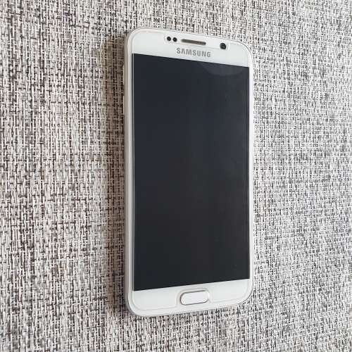 Samsung Galaxy S6 White Pearl-Mint Condition