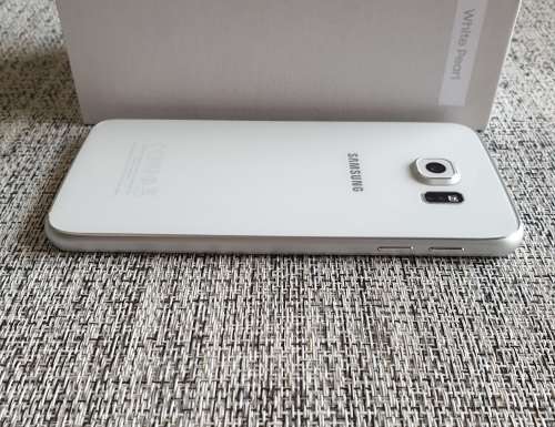 Samsung Galaxy S6 White Pearl-Mint Condition