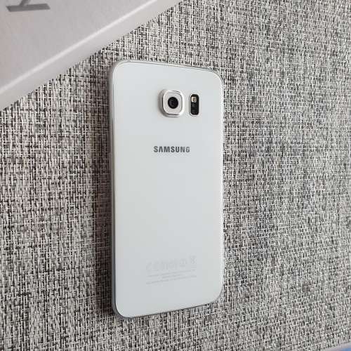 Samsung Galaxy S6 White Pearl-Mint Condition