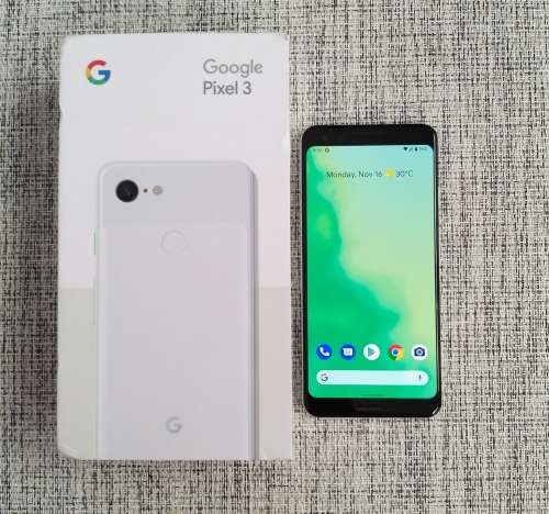 Google Pixel 3 Clearly White 128GB Great Condition
