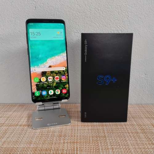 SAMSUNG GALAXY S9 PLUS MIDNIGHT BLACK 128GB
