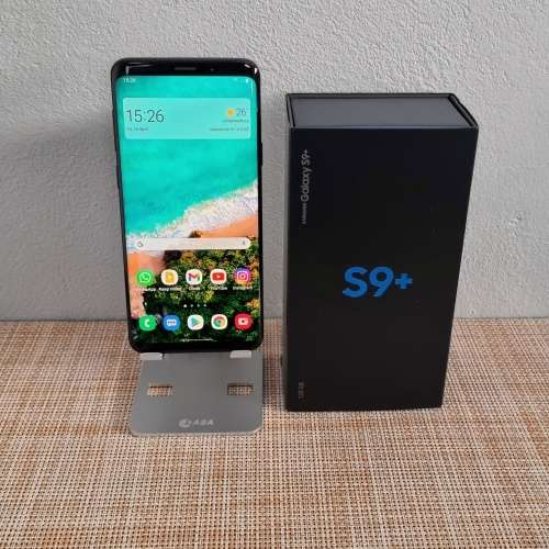 SAMSUNG GALAXY S9 PLUS MIDNIGHT BLACK 128GB