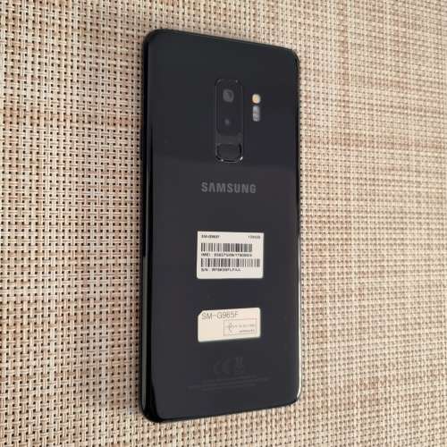 SAMSUNG GALAXY S9 PLUS MIDNIGHT BLACK 128GB