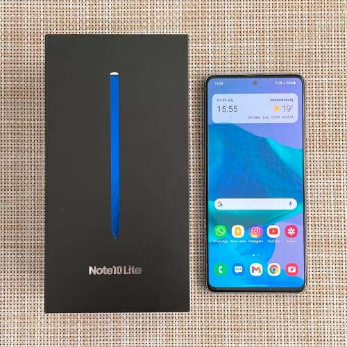 SAMSUNG GALAXY NOTE 10 LITE AURA GLOW 128GB
