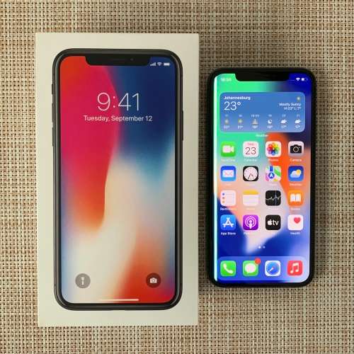 APPLE iPHONE X SPACE GREY 256GB-READ!