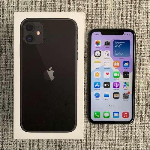 APPLE iPHONE 11 BLACK 64GB (3 MONTH WARRANTY)
